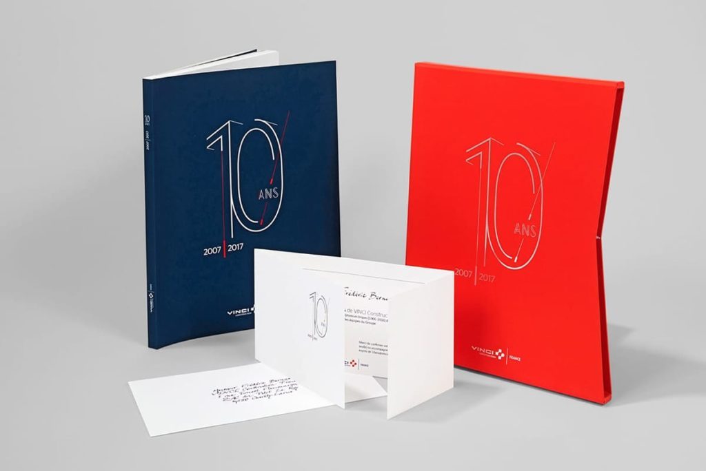 10 ans de vinci livre coffret invitation