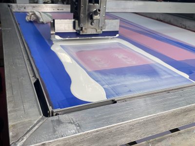 sérigraphie / blanc sérigraphie / blanc
